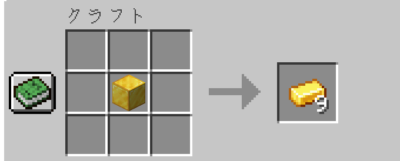マイクラ Je 金ブロックの入手方法と２つの使い道を解説 あかまつんのマインクラフト あかまつんのマインクラフト