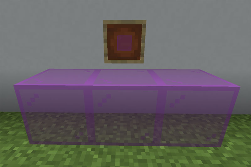 【マイクラ(JE)】赤紫色の色付きガラスの入手方法と使い道を解説（あかまつんのマインクラフト）