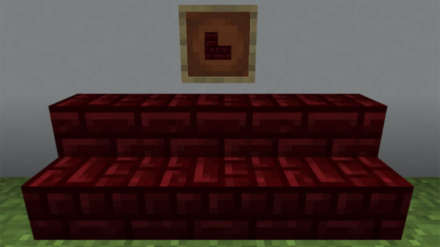 【マイクラ(JE)】赤いネザーレンガの階段の入手方法と使い道を解説（あかまつんのマインクラフト）