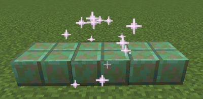 マイクラ Je 錆止めされた錆びた切り込み入りの銅のハーフブロックの入手方法と使い道を解説 あかまつんのマインクラフト あかまつんのマインクラフト