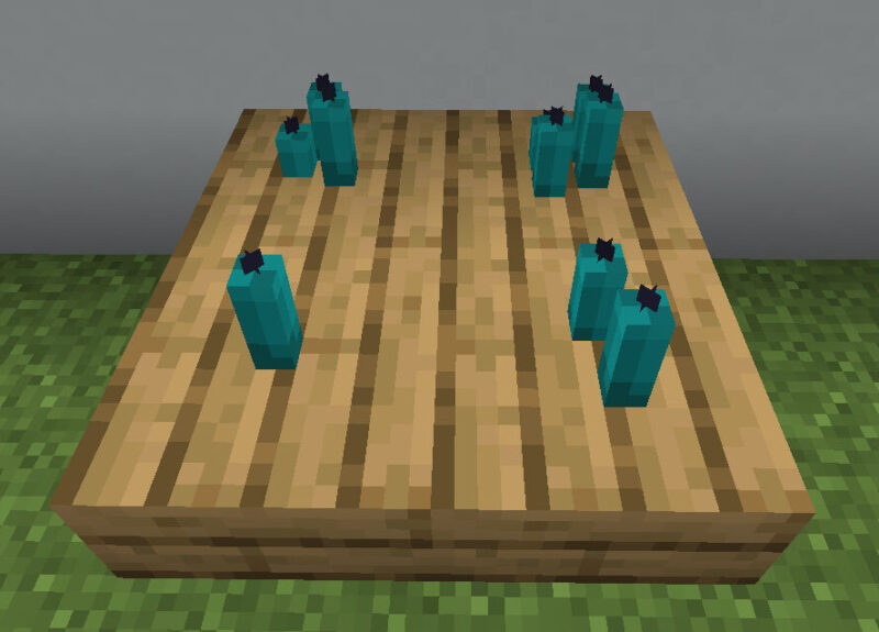 マイクラ Je 青緑色のろうそくの入手方法と使い道を解説 あかまつんのマインクラフト あかまつんのマインクラフト