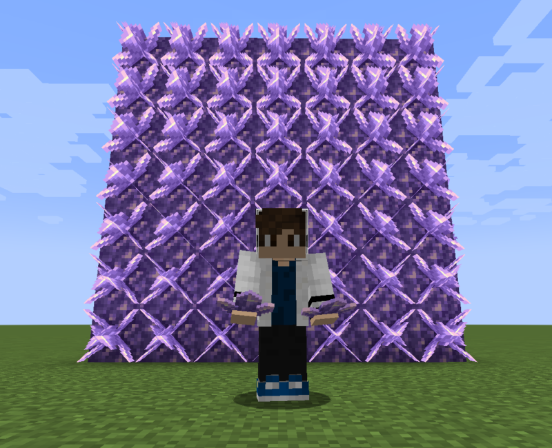 マイクラ Je アメジストの塊の入手方法と使い道を解説 あかまつんのマインクラフト あかまつんのマインクラフト