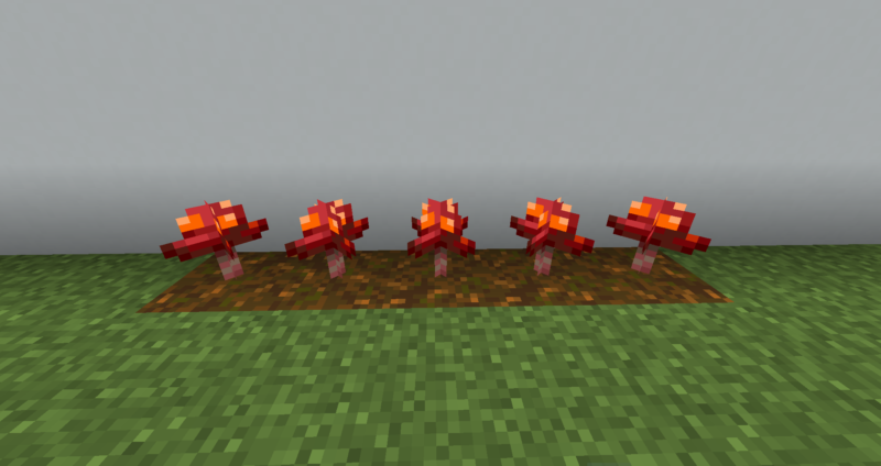 マイクラ Je 真紅のキノコの入手方法と５つの使い道を解説 あかまつんのマインクラフト あかまつんのマインクラフト