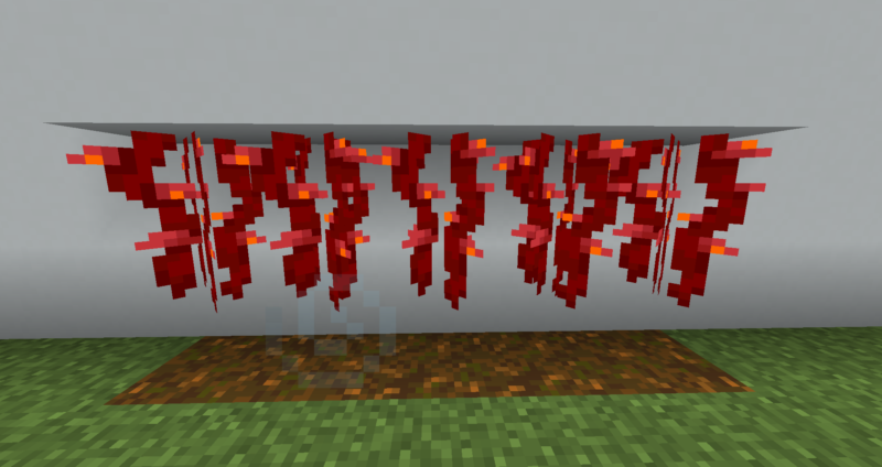 マイクラ Je しだれツタの入手方法と使い道を解説 あかまつんのマインクラフト あかまつんのマインクラフト