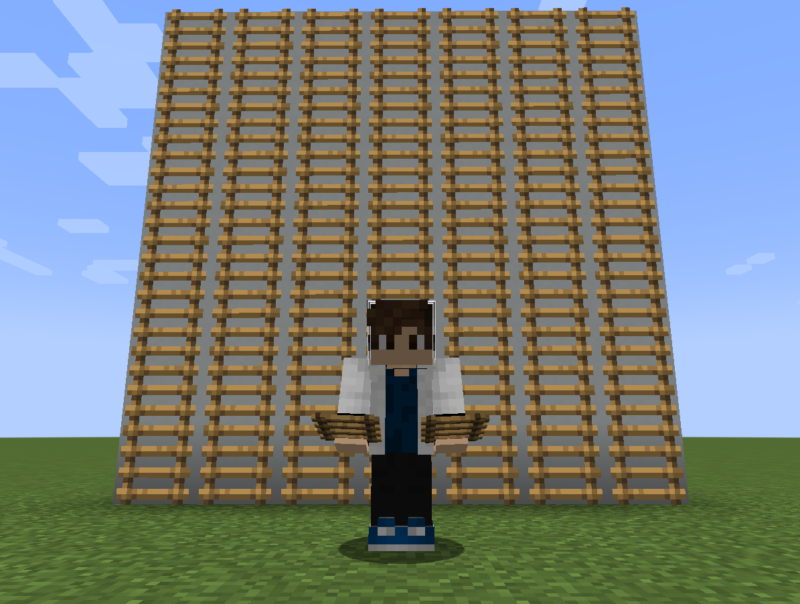 マイクラ Je はしごの入手方法と使い道を解説 あかまつんのマインクラフト あかまつんのマインクラフト