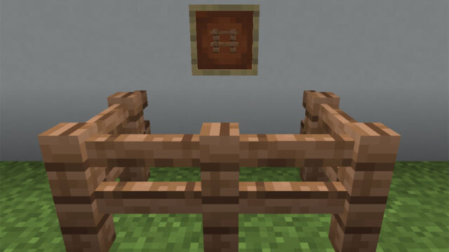 マイクラ Je ジャングルのフェンスの入手方法と使い道を解説 あかまつんのマインクラフト あかまつんのマインクラフト
