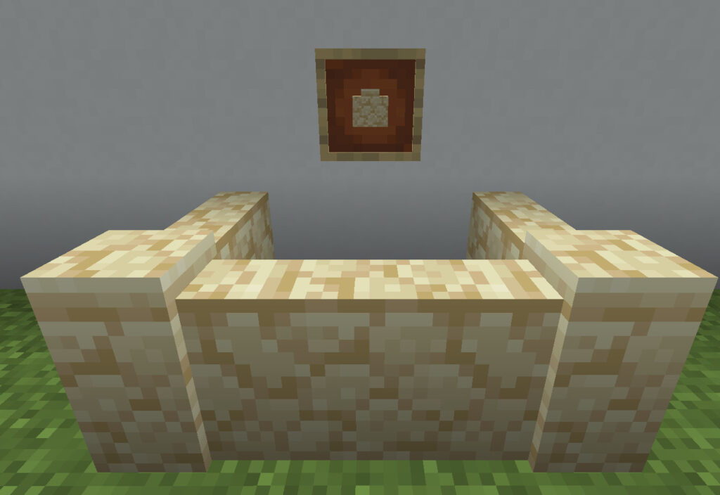 マイクラ Je 砂岩の塀の入手方法と使い道を解説 あかまつんのマインクラフト あかまつんのマインクラフト