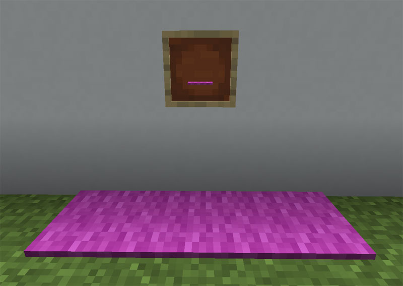 【マイクラ(JE)】赤紫色のカーペットの入手方法と使い道を解説（あかまつんのマインクラフト）