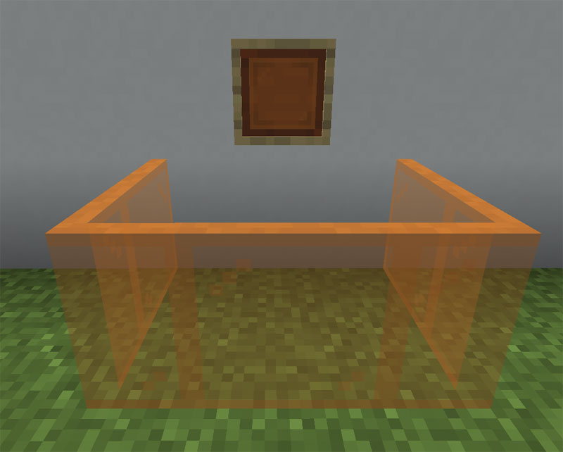 【マイクラ(JE)】橙色の色付きガラス板の入手方法と使い道を解説（あかまつんのマインクラフト）