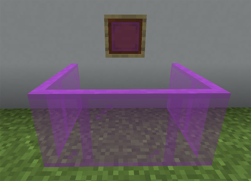 【マイクラ(JE)】赤紫色の色付きガラス板の入手方法と使い道を解説（あかまつんのマインクラフト）