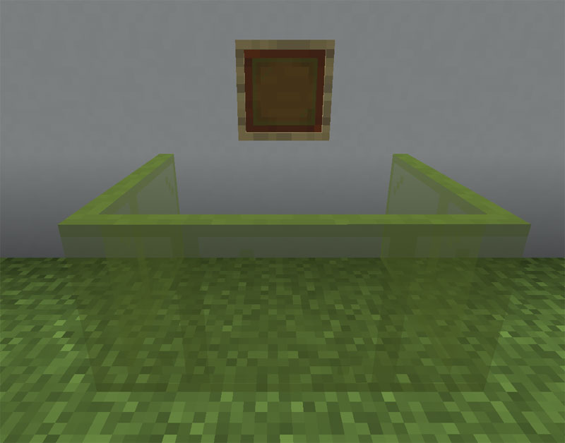【マイクラ(JE)】緑色の色付きガラス板の入手方法と使い道を解説（あかまつんのマインクラフト）