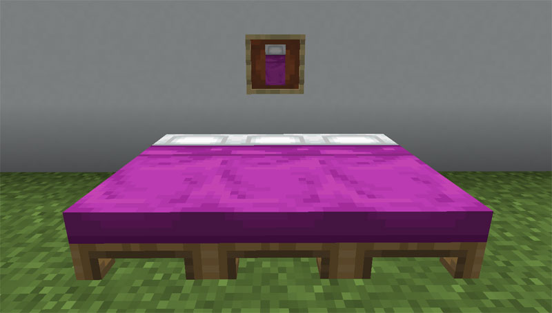 マイクラ Je 赤紫色のベットの入手方法と使い道を解説 あかまつんのマインクラフト あかまつんのマインクラフト マイクラ Je 赤紫色のベットの入手方法と使い道を解説 あかまつんのマインクラフト あかまつんのマインクラフト