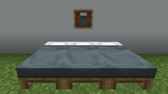 マイクラ Je 灰色のベットの入手方法と３つの使い道を解説 あかまつんのマインクラフト あかまつんのマインクラフト