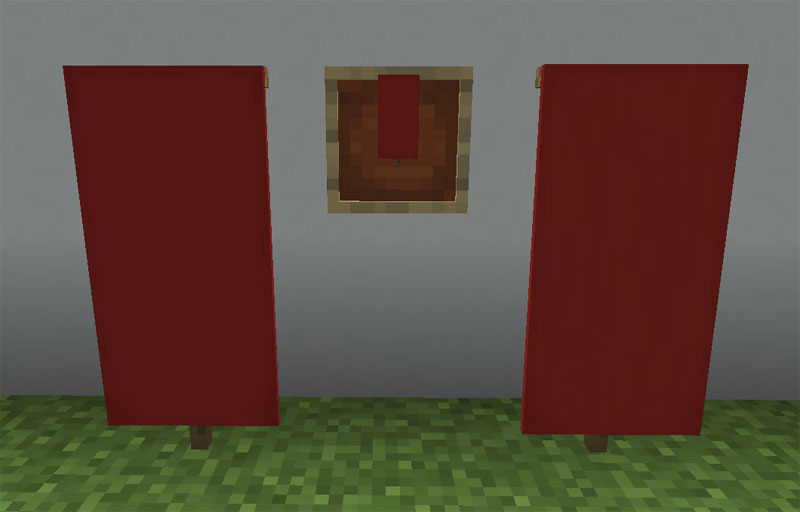 マイクラ Je 赤色の旗の入手方法と使い道を解説 あかまつんのマインクラフト あかまつんのマインクラフト