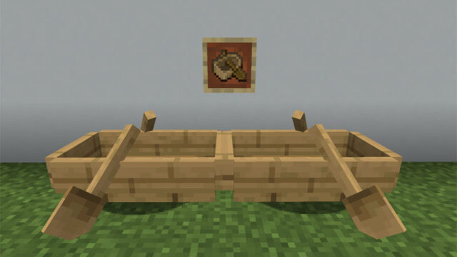 マイクラ Je オークのボートの入手方法と使い道を解説 あかまつんのマインクラフト あかまつんのマインクラフト