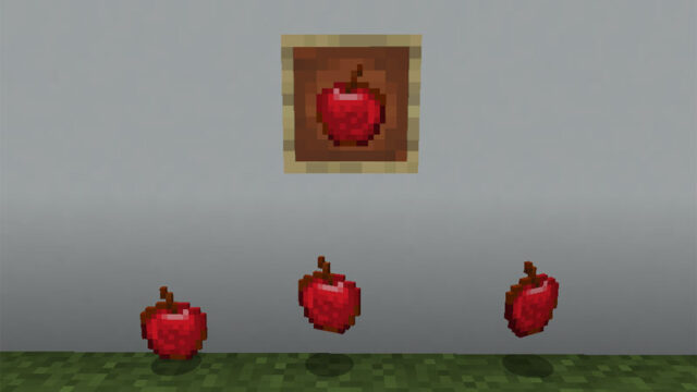 【マイクラ(JE)】リンゴの入手方法と使い道を解説（あかまつんのマインクラフト）
