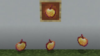 【マイクラ(JE)】エンチャントされた金のリンゴの入手方法と２つの使い道を解説（あかまつんのマインクラフト）
