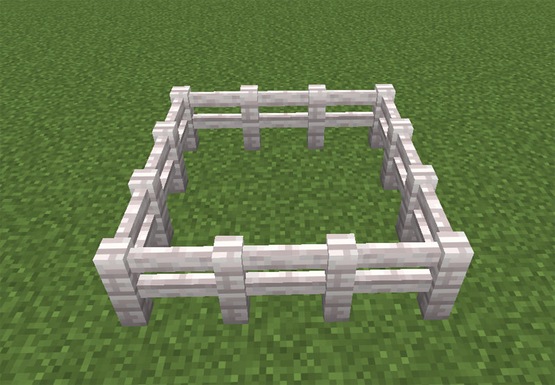 ペールオークのフェンスの使い道