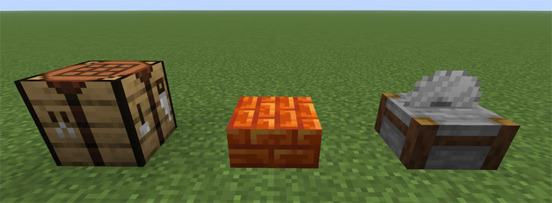 樹脂レンガのハーフブロックにクラフトする