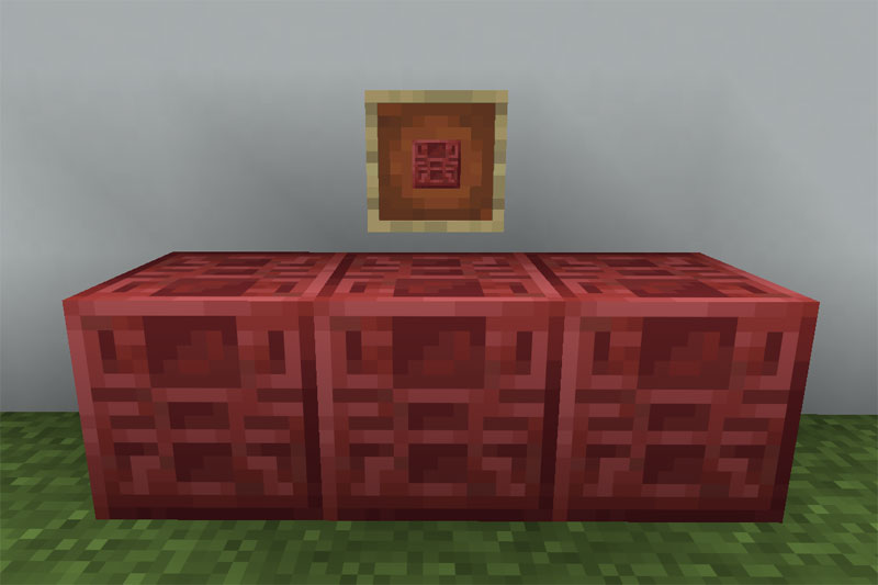 【マイクラ(JE)】模様入りの辰砂の入手方法と使い道を解説（あかまつんのマインクラフト）