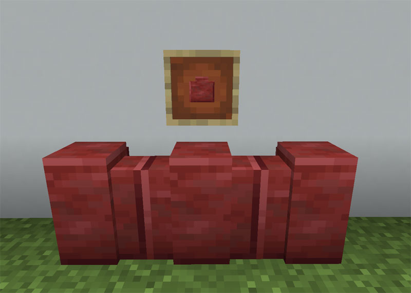 【マイクラ(JE)】磨かれた辰砂の塀の入手方法と使い道を解説（あかまつんのマインクラフト）