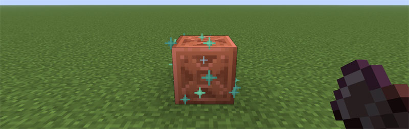 模様入りの銅を作る