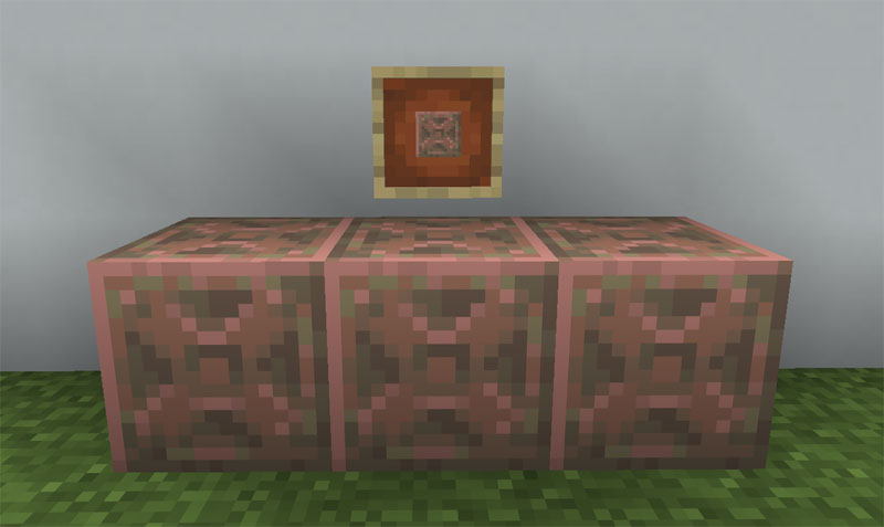 【マイクラ(JE)】風化した模様入りの銅の入手方法と４つの使い道を解説（あかまつんのマインクラフト）