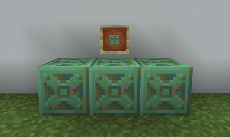 【マイクラ(JE)】錆びた模様入りの銅の入手方法と４つの使い道を解説（あかまつんのマインクラフト）