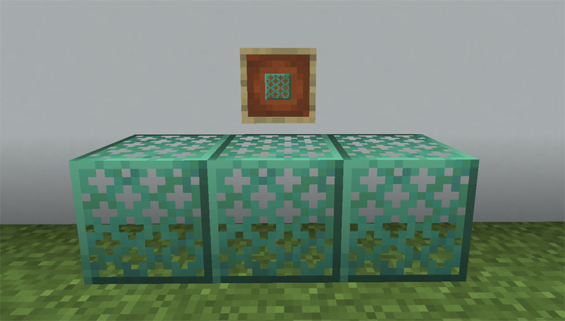【マイクラ(JE)】酸化した銅の金網の入手方法と４つの使い道を解説（あかまつんのマインクラフト）