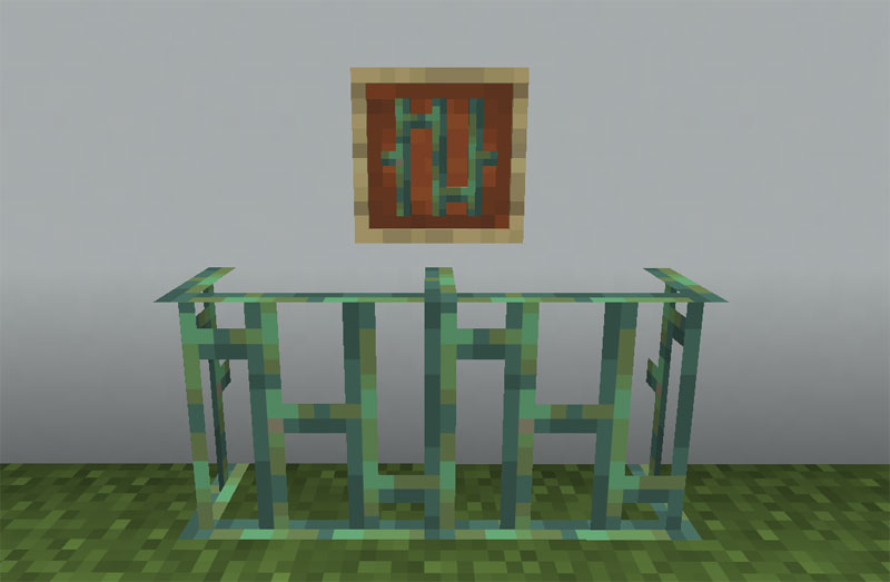 【マイクラ(JE)】錆びた銅格子の入手方法と4つ使い道を解説(あかまつんのマインクラフト)