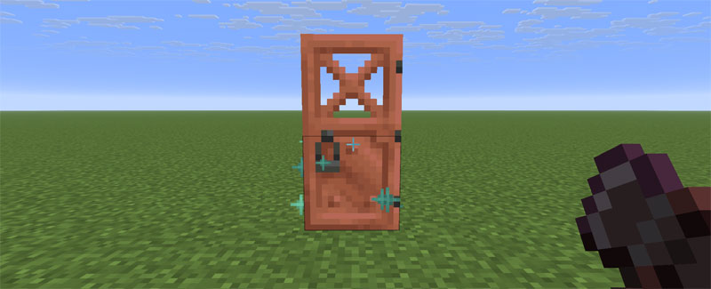 銅のドアを作る