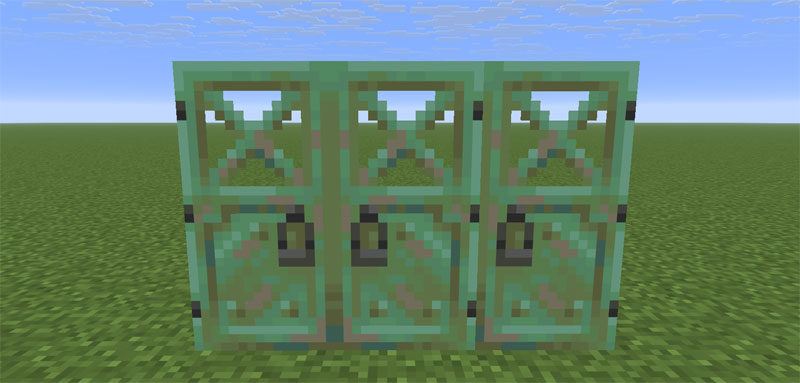 錆びた銅のドアを作る