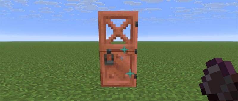 銅のドアを作る