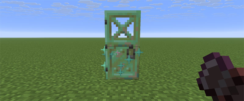 錆びた銅のドアを作る